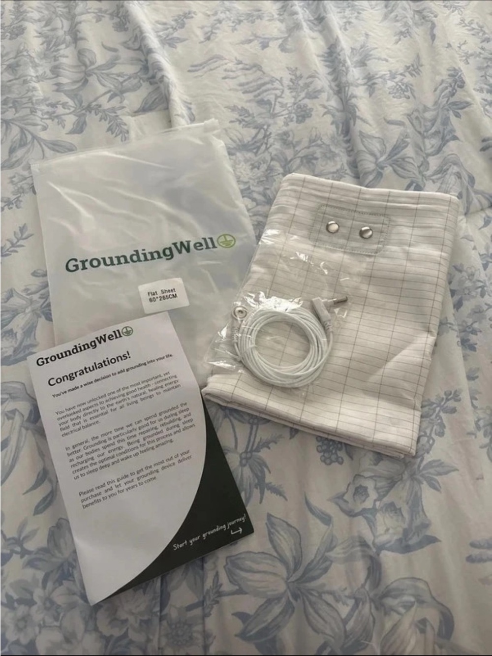 GroundingWell sheet. NWT